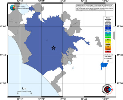 Mappa EMS - territori comuni