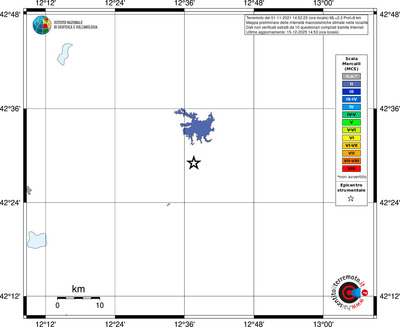 Mappa MCS - territori località