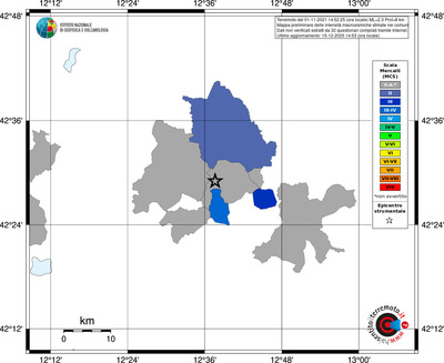 Mappa MCS - territori comuni