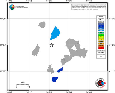 Mappa MCS - territori comuni
