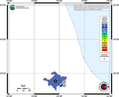 Mappa MCS - territori comuni