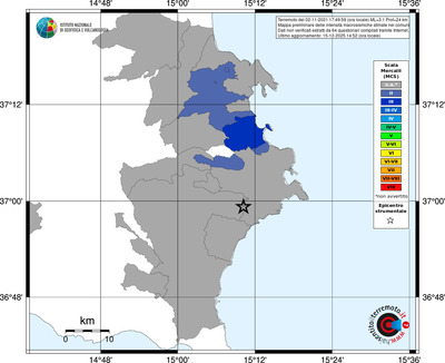 Mappa MCS - territori comuni
