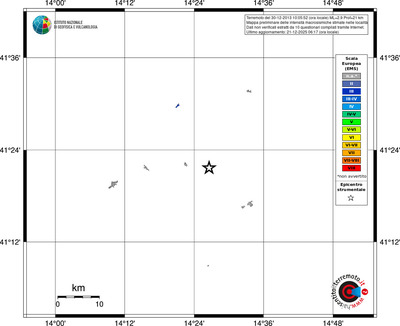 Mappa EMS - territori località