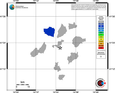 Mappa MCS - territori comuni