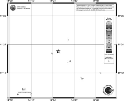 Mappa MCS - territori località