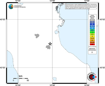 Mappa MCS - territori comuni