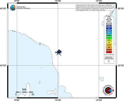 Mappa MCS - territori località