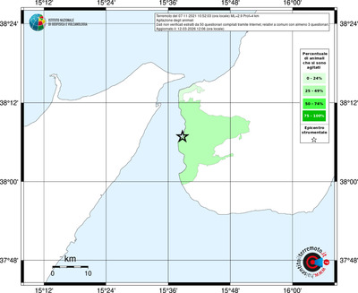 Mappa territorio comunale con almeno 3 questionari