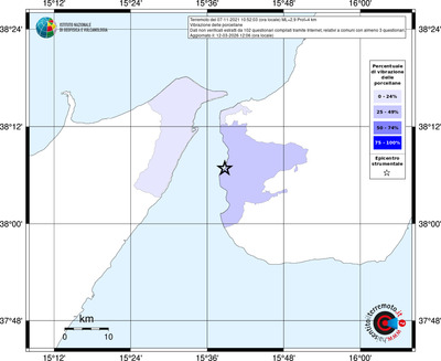 Mappa territorio comunale con almeno 3 questionari