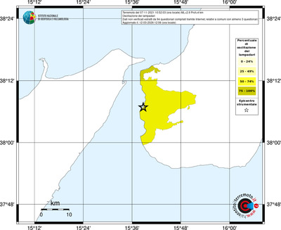 Mappa territorio comunale con almeno 3 questionari