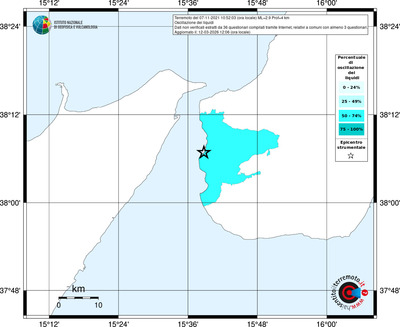 Mappa territorio comunale con almeno 3 questionari