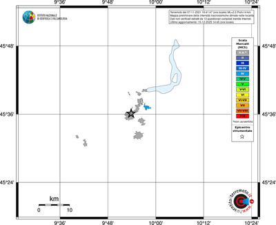 Mappa MCS - territori località