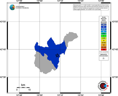 Mappa MCS - territori comuni