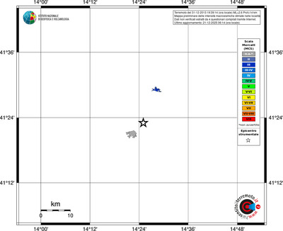 Mappa MCS - territori località