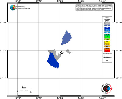 Mappa MCS - territori comuni