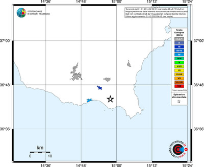 Mappa EMS - territori località