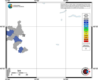 Mappa MCS - territori comuni