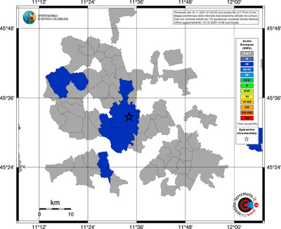 Mappa EMS - territori comuni