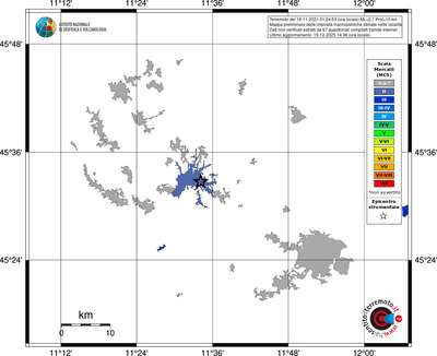 Mappa MCS - territori località