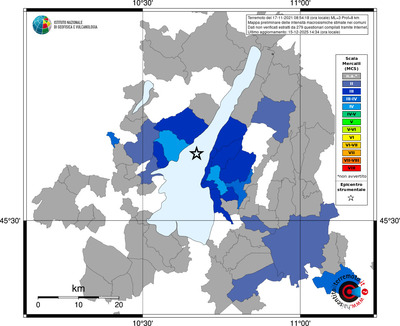Mappa MCS - territori comuni