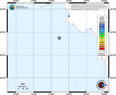 Mappa MCS - territori località