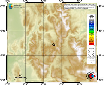Mappa EMS - località