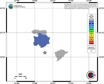 Mappa MCS - territori comuni