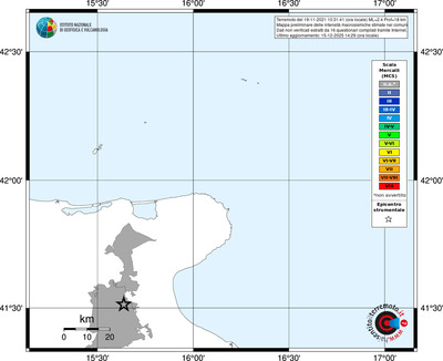 Mappa MCS - territori comuni