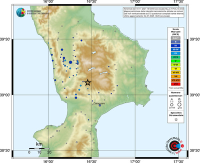 Mappa MCS - comuni