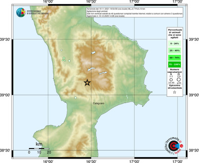 Mappa comuni con almeno 3 questionari