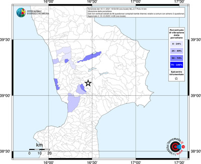 Mappa territorio comunale con almeno 3 questionari