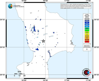 Mappa MCS - territori località