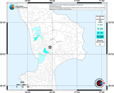 Mappa territorio comunale con almeno 3 questionari