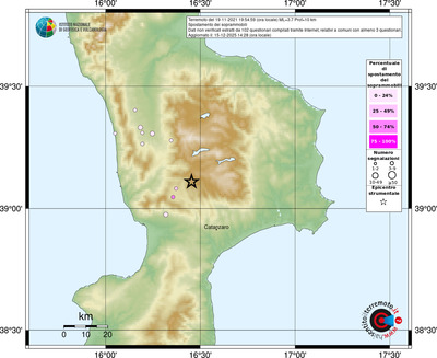 Mappa comuni con almeno 3 questionari