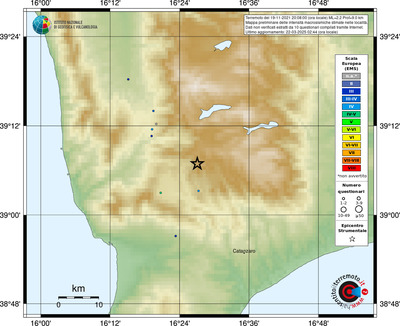 Mappa EMS - località