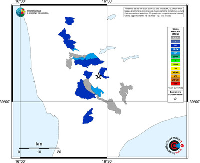 Mappa MCS - territori comuni