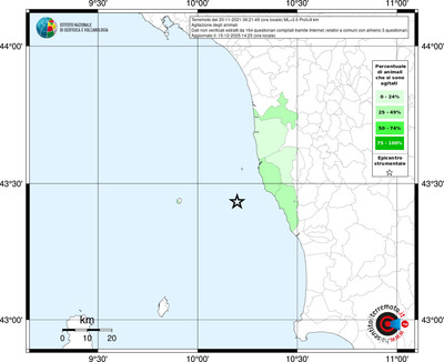 Mappa territorio comunale con almeno 3 questionari