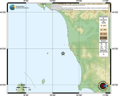 Mappa comuni con almeno 3 questionari