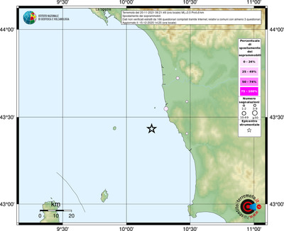 Mappa comuni con almeno 3 questionari