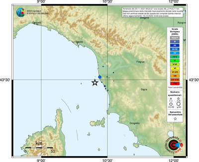 Mappa EMS - località