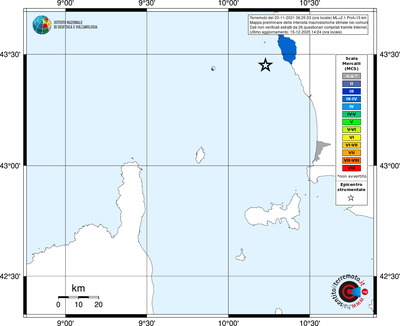 Mappa MCS - territori comuni