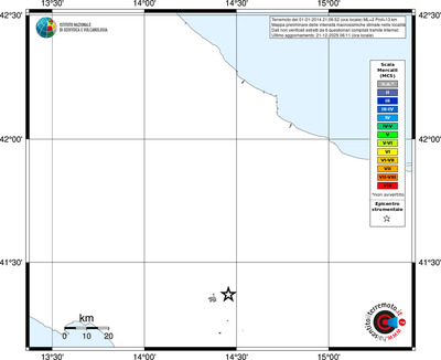 Mappa MCS - territori località