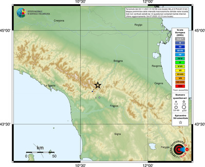 Mappa EMS - località