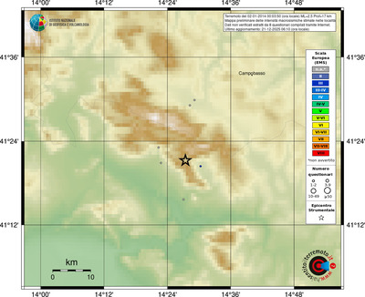 Mappa EMS - località