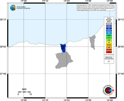 Mappa EMS - territori comuni