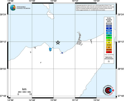 Mappa EMS - territori località