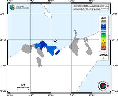 Mappa MCS - territori comuni