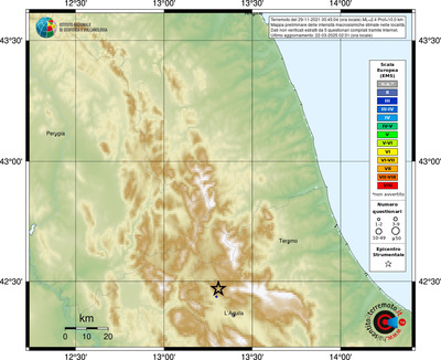 Mappa EMS - località