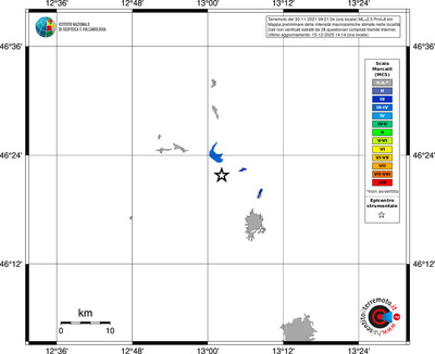 Mappa MCS - territori località