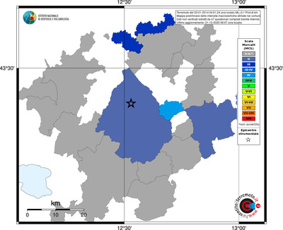 Mappa MCS - territori comuni